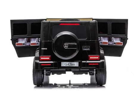 Czarny Mercedes G500 Auto na Akumulator 