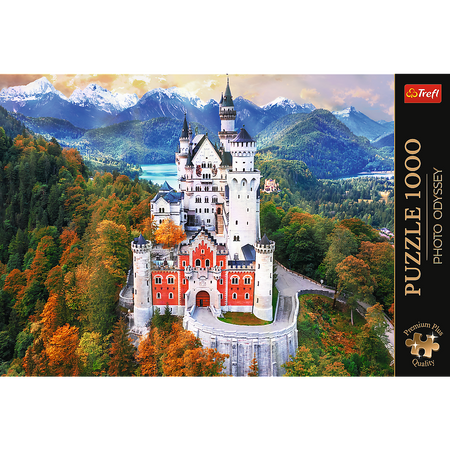 Puzzle - 1000 Premium Plus Photo Odyssey: Neuschwanstein Castle Trefl 10813
