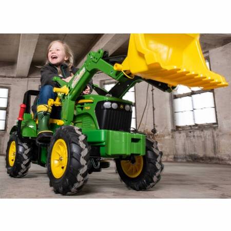  John Deere Traktor na pedały Biegi Pompowane Koła 3-8 lat Rolly Toys
