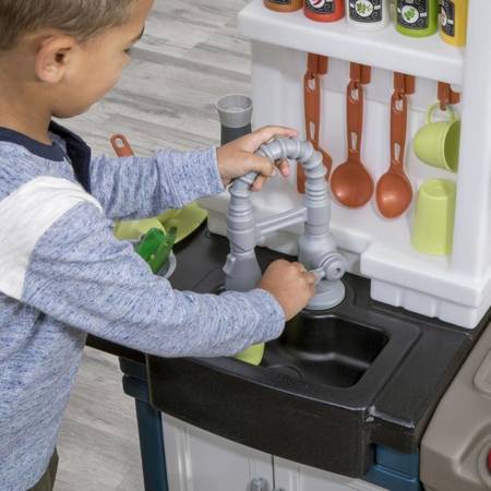  Kuchnia Dla Dzieci Modern Metro  + Akcesoria 33 szt STEP2