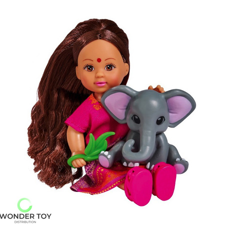  Lalka Evi Hinduska ze Słoniem SIMBA