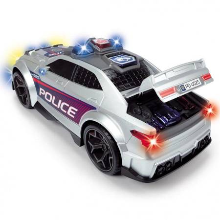 DICKIE Samochód Policyjny Radiowóz Street Force Dźwięk Światło
