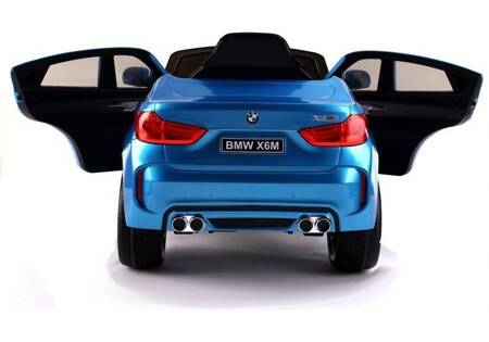 Niebieskie Lakierowane BMW X6 Auto na Akumulator