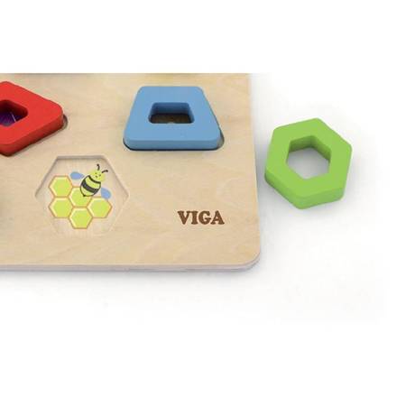 Sorter Kształtów Cyferki + Figury Geometryczne Viga Toys